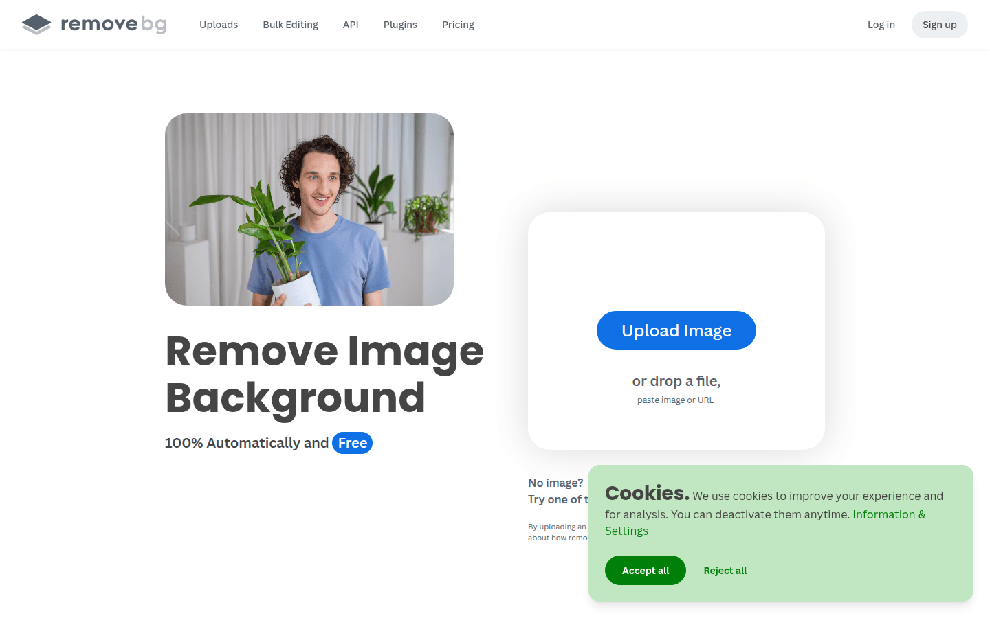 remove.bg official product page