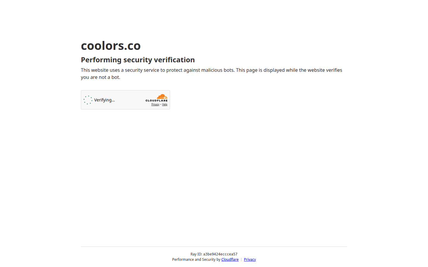 Screenshot of Coolors' public palettes page showing various color palettes with on-white, on-black, and color-blind-friendly labels.