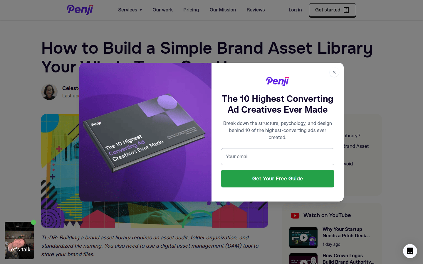 Design tool product page used in this comparison