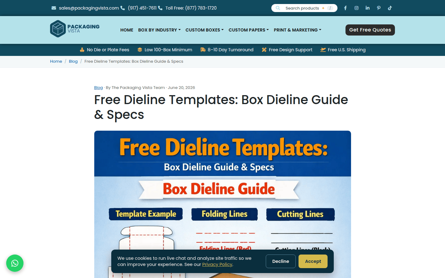Design tool product page used in this comparison