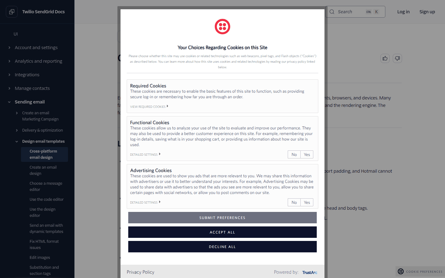 Design tool product page used in this comparison
