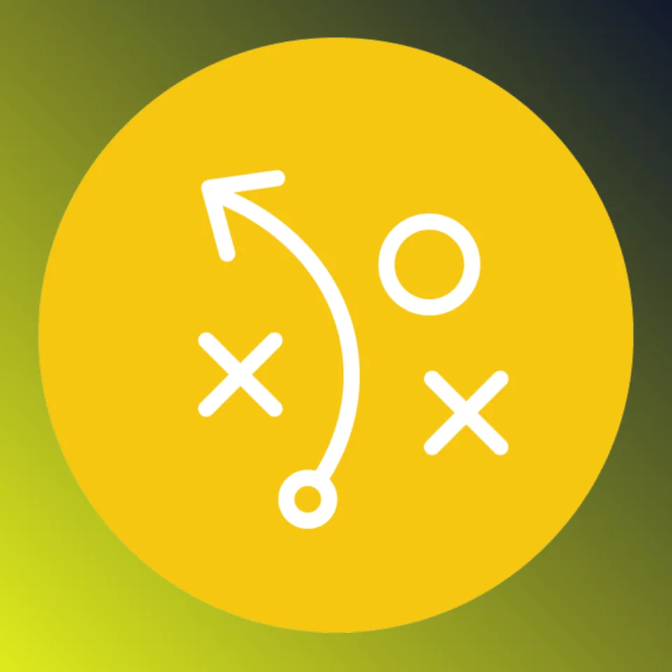 Domino Cascade Icon Animation Template – Square, 7s animated template preview