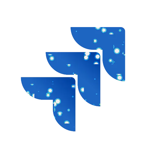 Voronoi Dissolve Icon Animation Template – Square, 6s animated template preview