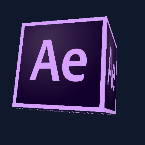 UV Cube Origami Fold Icon Animation Template – Square, 5s animated template preview
