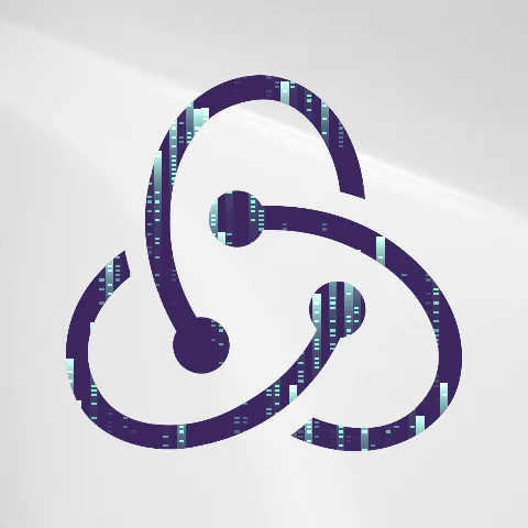 Matrix Code Rain Icon Animation Template – Square, 5s animated template preview